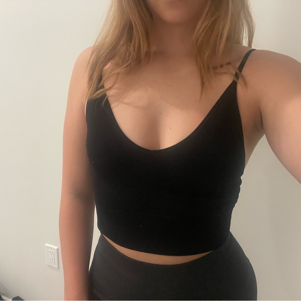 Sexy black crop top ❤️‍🔥